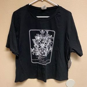 Universe crop tee